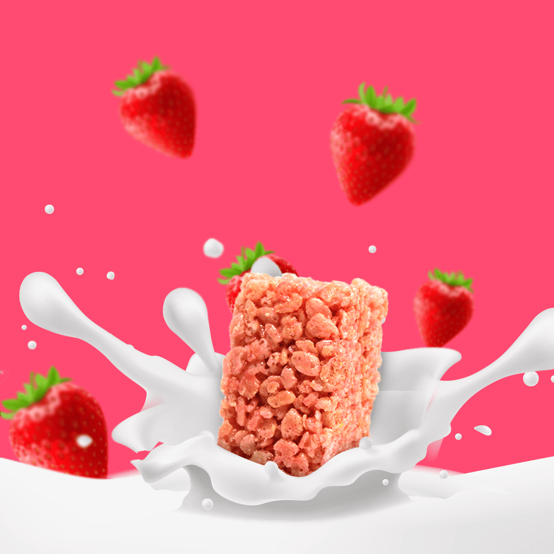 Strawberry Crispy Cannabis Edible - Motor City Cannabites