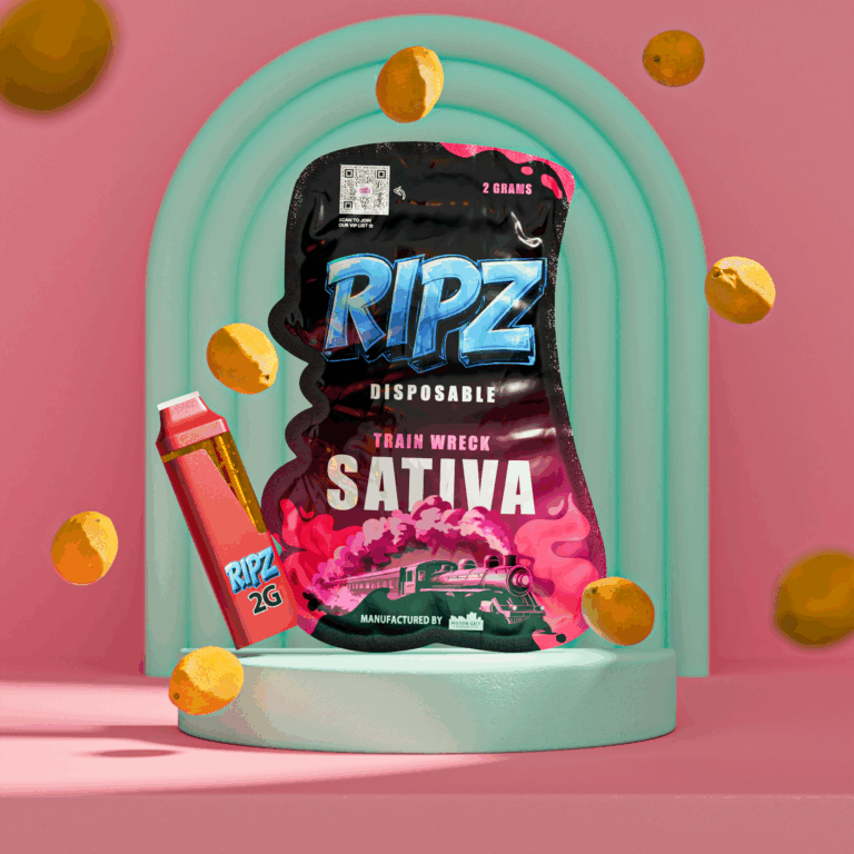 Ripz Train Wreck disposable vape — 2g