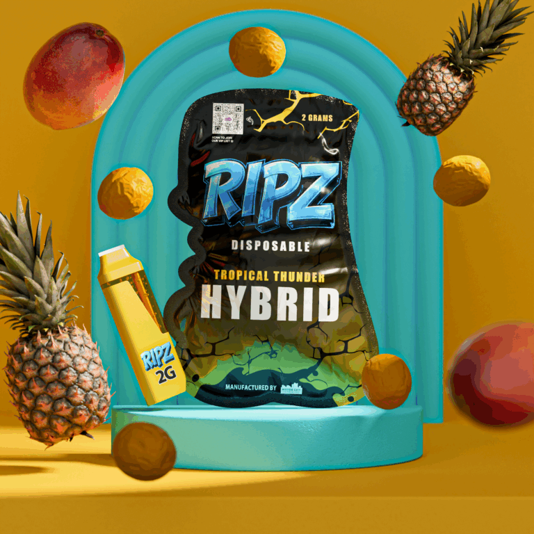 Ripz Tropical Thunder disposable vape — 2g