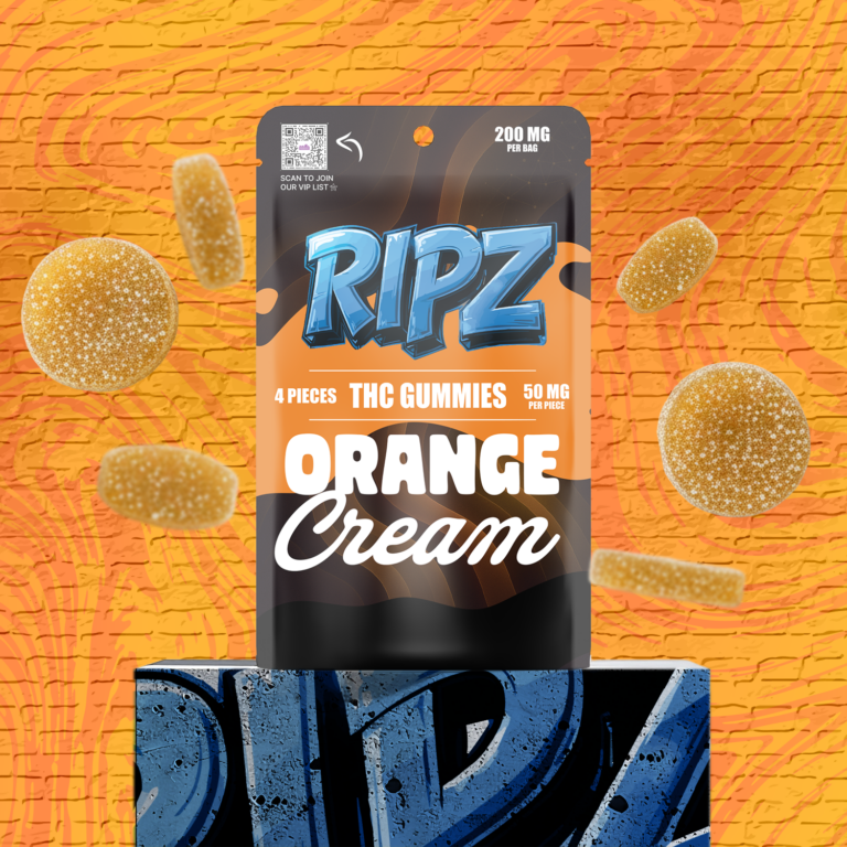 Ripz Orange Dream cannabis gummies — 50mg